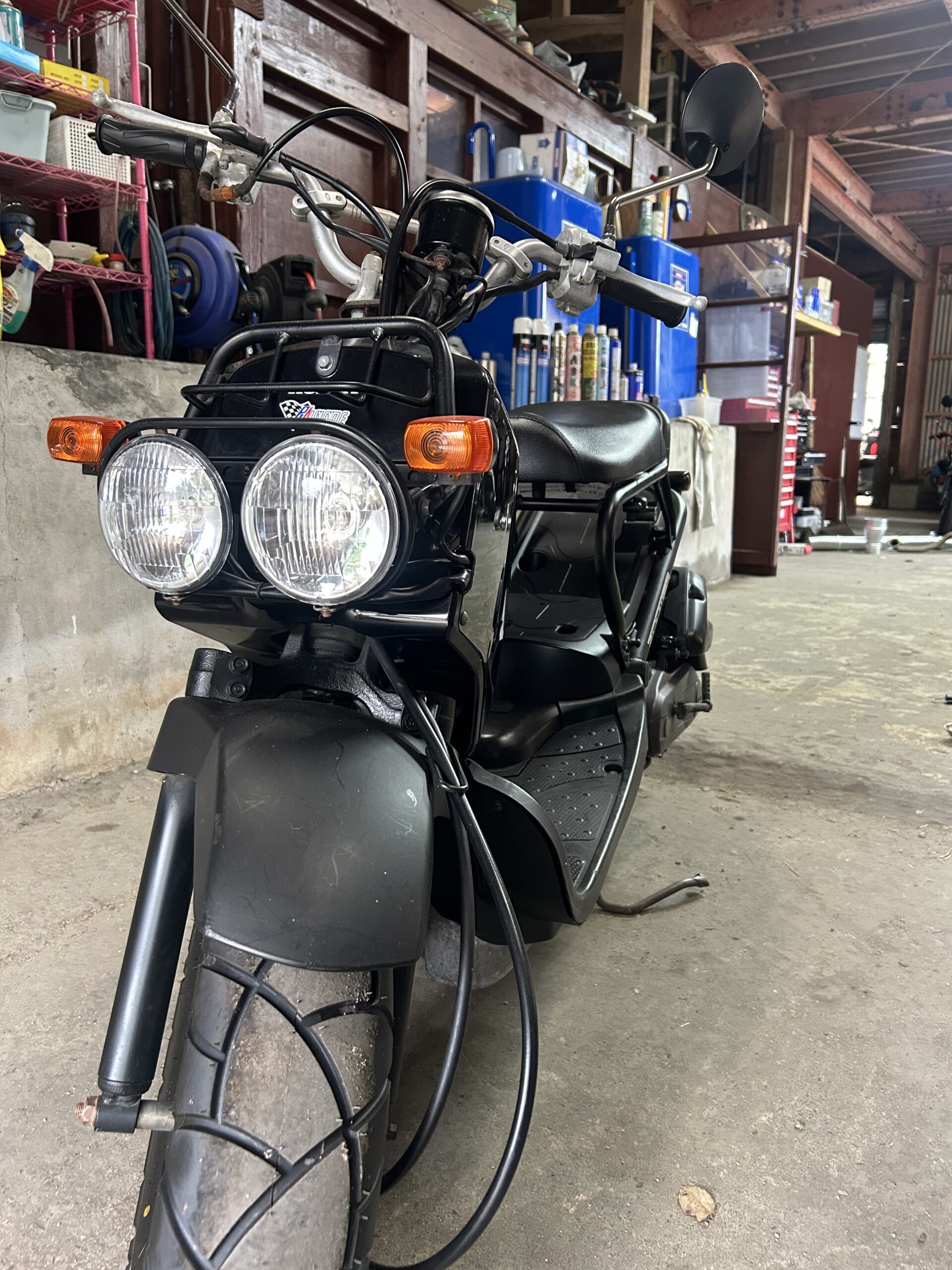 今回、納車前の点検・整備を行ったホンダ・ズーマー。